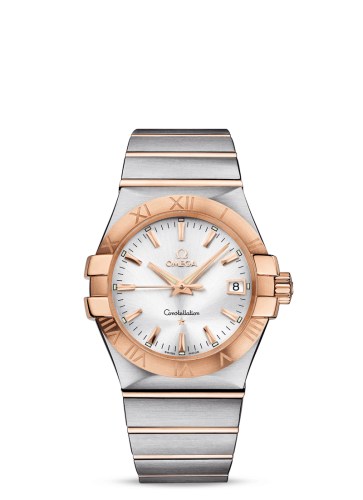 Omega Constellation Quartz 35 Stainless Steel / Red Gold / Silver